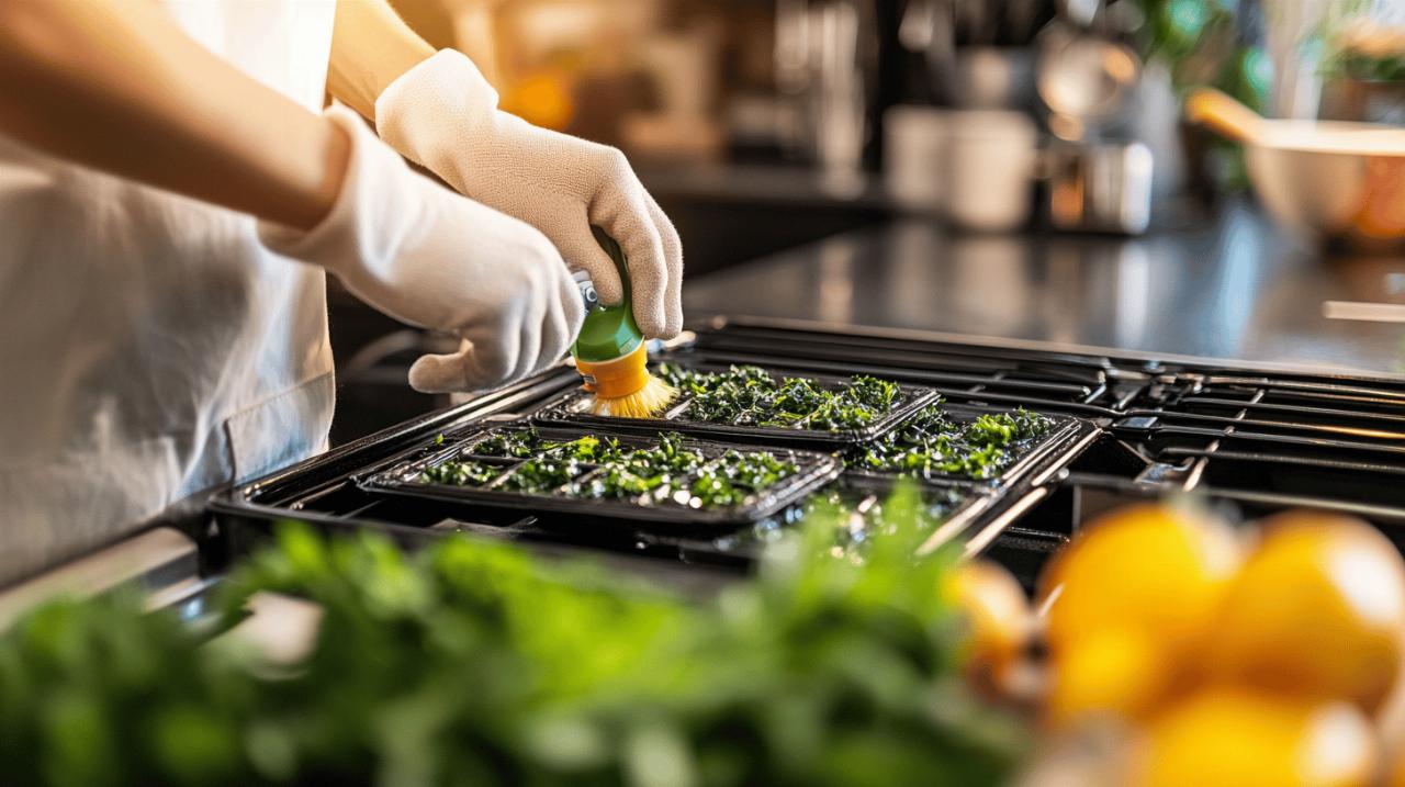 La methode infaillible pour nettoyer les plaques du four efficacement sans produits chimiques